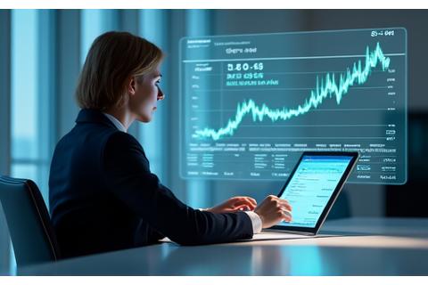 Graf som illustrerer økonomisk vekst og effektivisering