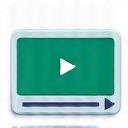 Videoikon for opplæringsvideoer