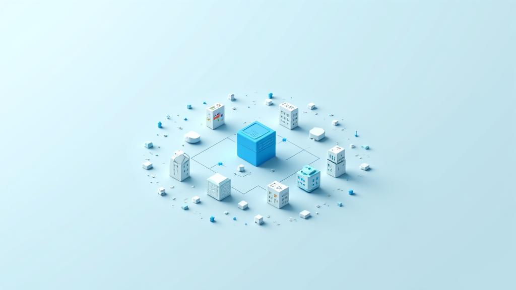 Diagram som viser Optimal Kores planleggingsapp integrert med ulike forretningssystemer som CRM, e-post og prosjektstyring.