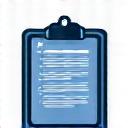 Ikon som representerer arbeidsnotater og møtedokumentasjon, f.eks. en notisblokk med en penn og et kalenderikon.