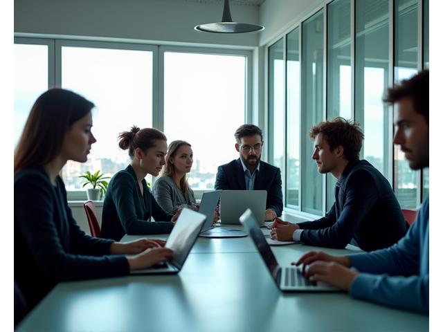 Optimal Kores utviklingsteam arbeider effektivt sammen i et moderne kontor i Oslo