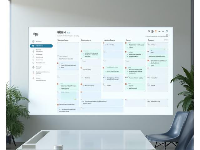 Digital kalender med AI-genererte forslag for møteoptimalisering og fokusperioder.