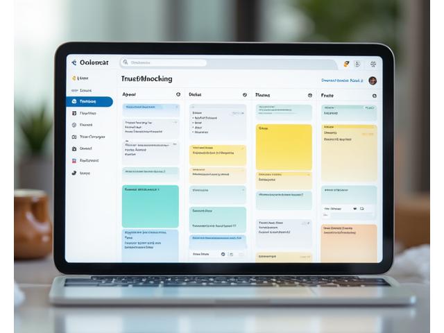 Fargerik visuell tidsblokkeringsgrensesnitt som viser daglig planlegging med tema-baserte blokker.