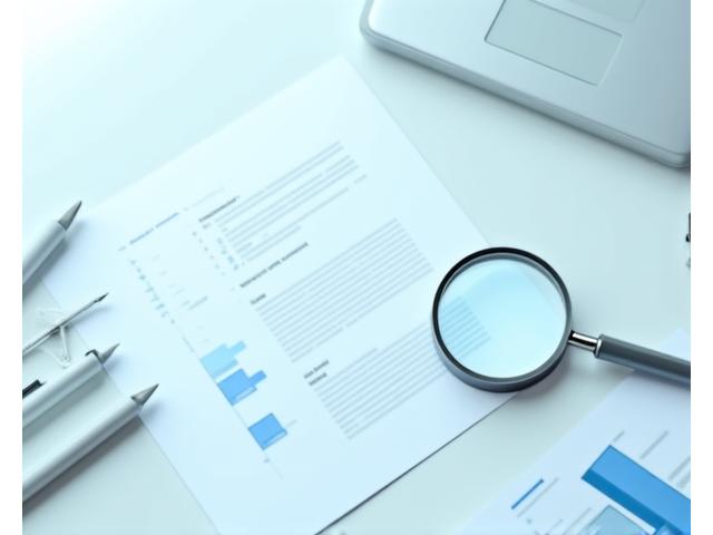 Illustrasjon av et forstørrelsesglass som gransker et juridisk dokument, symboliserer klarhet og detalj.